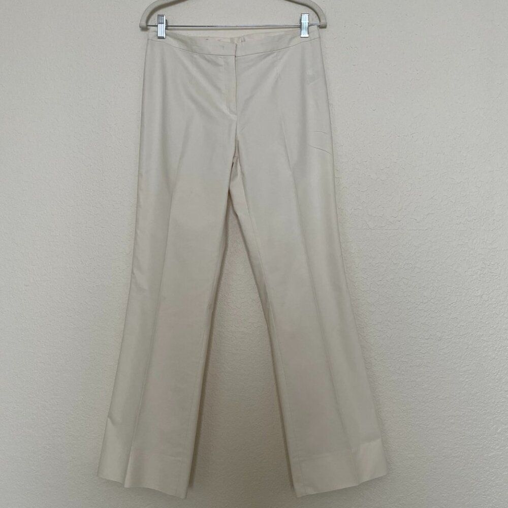 Escada Women's  Wide Cream Trousers Size 4